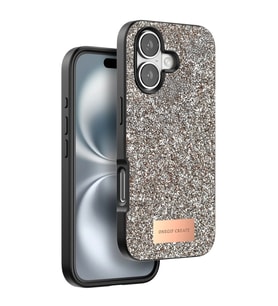 iPhone 16 Plus Bright Simli Kapak - Gold