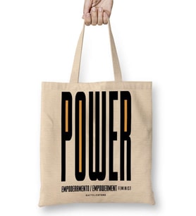 Power Feminista Be You Bez Çanta Uzun Saplı