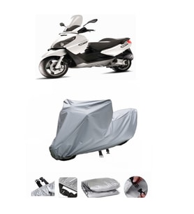 Piaggio X7 250  Gri Motosiklet Brandası ARKA ÇANTA UYUMLU DEĞİLDİR