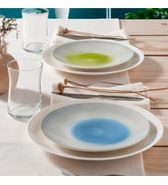 GÜRAL PORSELEN Camelia 6 Parça Bone Pasta Takımı - 22256
