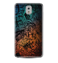 Samsung Note 3 4 5 8 9 20 Ultra 10 Lite Kılıf Desenli Silikon İşaretler Tuval 1716