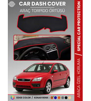 FORD FOCUS 2 (2005-2008) Torpido Örtüsü Panel Torpido Koruma Tam Uyum Çatlamayı Önler Kolay Montaj