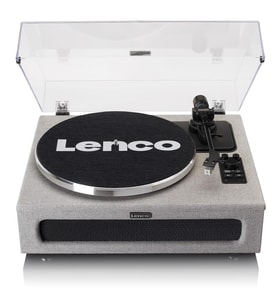 Lenco LS-440 GY Gri 4 Hoparlörlü Bluetoothlu Pikap Plak Çalar