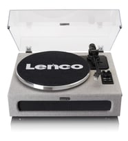Lenco LS-440 GY Gri 4 Hoparlörlü Bluetoothlu Pikap Plak Çalar