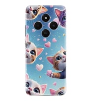 Xiaomi 14C Kılıf Boutique Baskılı Resimli Kalp ve Kedi Pcode -035