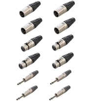 Lastvoice Connection Paket-1 Jak XLR Konnektör Paketi
