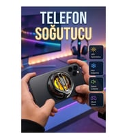 Manyetik Dijital Ekranlı RGB Telefon Soğutucu TEC Çipli Vortex Fanlı