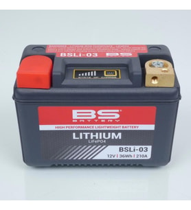 Bs Bsli-03 2005-2007 Kawasaki Z 750 S Uyumlu Akü Lityum Akü