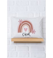 Pia Baby Premium %100 Pamuk İsme Özel Kız Bebek Yastık Kılıfı 35*45 cm 5036-12