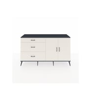 Hyperion Konsol 2 Raflı 3 Çekmeceli 2 Kapaklı 176x44x99 Antrasit-Aytaşı