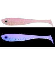 Mef Kılçık 7cm 5 Adet Silikon Yem UV Pembe
