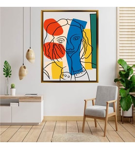 Altın  Çerçeveli tablo n337