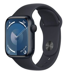 Apple Watch Seri 9 Gps 41MM Gece Yarısı Alüminyum Kasa Spor Kordon - S/m MR8W3TU/A