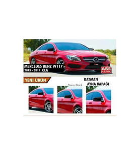 Mercedes CLA W117 2013-2018 Piano Black Batman Yarasa Ayna Kapağı