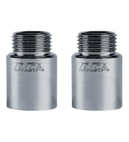 2 Adet ECA 1/2  3cm Uzatma Krom (Musluk Uzatma) 102134017 Pirinç E.C.A