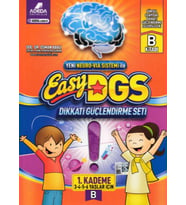 EASY Dikkati Güçlendirme Seti 3-6 yaş B Kitapçığı