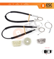 Ford Focus MK1 2000-2007 4/5 Kapı 6S4Z5423201BA İçin Elektrikli Ön Sol Kapı Cam Kriko Tamir Seti