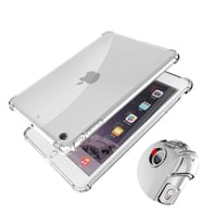 iPad 10.2 2021 (9.Nesil) Kılıf Airbag Tablet Nitro Anti Shock Silikon (Renksiz)