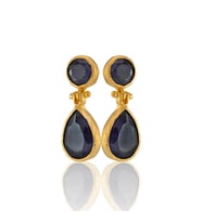 Kadir Jewellery 22 Ayar Altın Kaplama Vintage Küpe -El İşçiliği Ve Hipoalerjenik Küpe