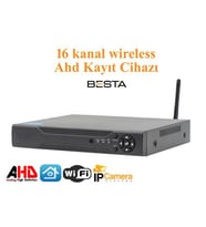 MCG  16 Kanal Wireless 1080N KAYIT Cihazı H265 KD-5016W