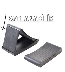 ModaCar Çivili Katlanabilir Kayma Önleyici Katlanır Takoz