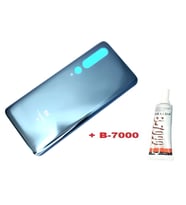 Tkgz Xiaomi Mİ 10 Arka Kapak Batarya Pil Kapağı 5G (CAM+B-7000) LACİVERT