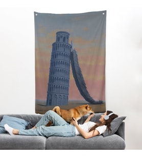 Rene Magritte - Yolculuk Hatırası Duvar Örtüsü-7409