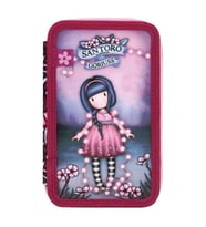 Santoro Gorjuss Fairy Dusk 3 Katlı İçi Dolu Kalem Çantası 607GJ33