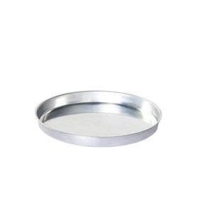 Alüminyum Yuvarlak Tepsi – 37 cm Genişlik, 4 cm Derinlik