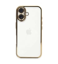 Apple İphone 16 Plus Kılıf Razer Lensli Silikon - Gold