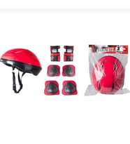 Çocuk Kask Dizlik Dirseklik Koruyucu Seti (Standart)