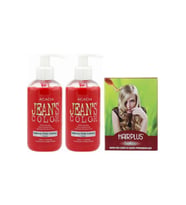 Jeans Color Saç Boyası Somon 250ml 2ad Ve Hairplus Saç Açıcı