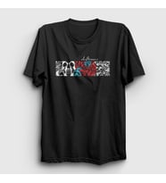 Presmono Unisex Siyah Cover Deftones T-Shirt 291507tt