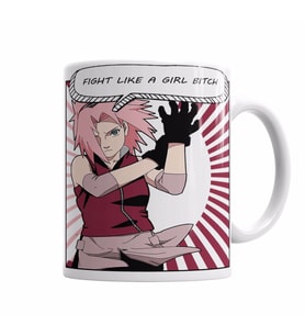 SAKURA  NARUTO Kupa Bardak Porselen