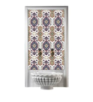 Armada Çini 60x100 Cm SP 79 Osmanlı Serigraf Türk Hamamı Pano