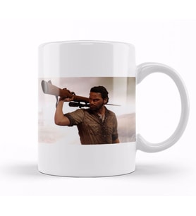 The Walking Dead Rick Kupa Bardak Porselen
