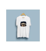 Oversize Esnaf / Çadır ve Alışveriş tasarım unisex T-shirt