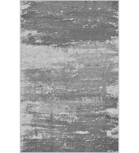 Eliana Home Baskılı, Yıkanabilir Kaymaz Taban Salon Halısı LNA1279 100x150 cm (Gri)