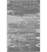 Eliana Home Baskılı, Yıkanabilir Kaymaz Taban Salon Halısı LNA1279 100x150 cm (Gri)