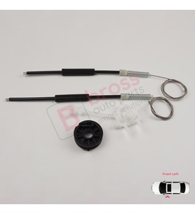 Fiat Doblo MK1 MPV Van 119 223 2001-2010 51718404 İçin Ön Sol Kapı Cam Kriko Tamir Seti