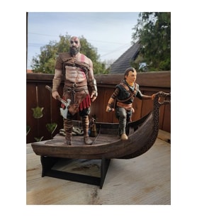 God Of War Kratos ve Atreus Figür God Of War Kratos AtreusObje 25CM Büyük Boy