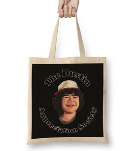 Stranger Things The Dustin Appreciation Society Bez Çanta Uzun Saplı