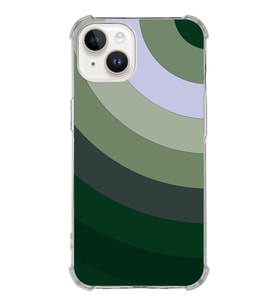 Apple iPhone 14 Plus Uyumlu Köşe Korumalı Antişok Kapak Renk Cümbüşü Tasarımlı Şeffaf  Kılıf