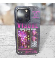 Iphone 14 Pro Uyumlu Visual Özel Tasarım Karanlıkta Parlayan Fosforlu Özel Kutulu Telefon Kılıfı
