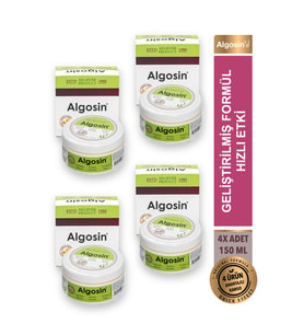 Algosin Masaj Kremi 4 Adet X 150 ml