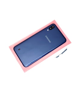 Tkgz Samsung Galaxy M10 Kasa Arka Pil Batarya Kapağı Mavi
