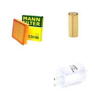 Filtre Bakım Seti Mercedes SLK 200 Kompressor R170 1998-2003 Hava + Yağ f. + Yakıt Filtre Bosch