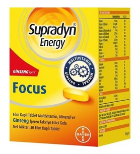 Supradyn Energy Focus 30 Tablet