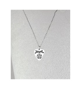 Pentagram Rock Müzik Grubu Pena Kolye - Gümüş Kaplama ve Kaliteli Tasarım