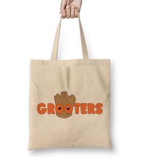 Guardians Of The Galaxy Grooters Baby Groot Bez Çanta Uzun Saplı